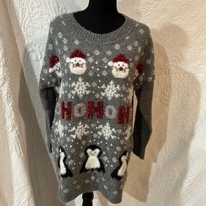 Joyland holiday tunic‎ sweater, size medium